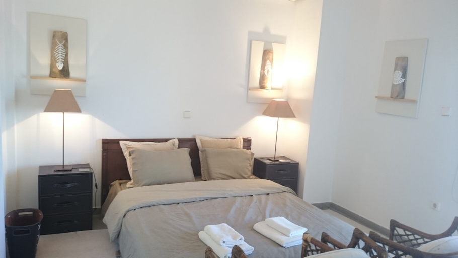 Bedroom 3, Messinian Blue SeaSide Villa, Peloponnese