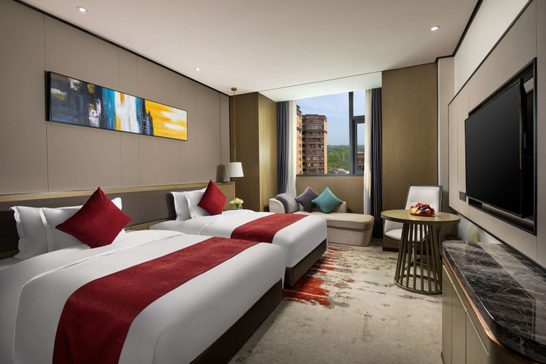 Bedroom 3, Ramada by Wyndham Jianyang, Chengdu