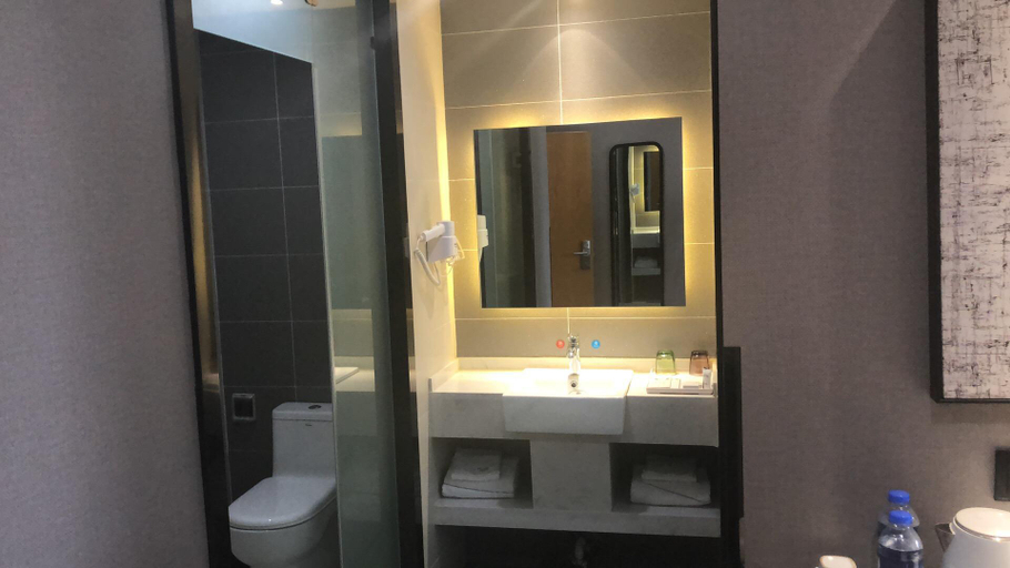 Bathroom, Thank Inn Plus Jiangsu Taizhou Renmin Hospital, Taizhou