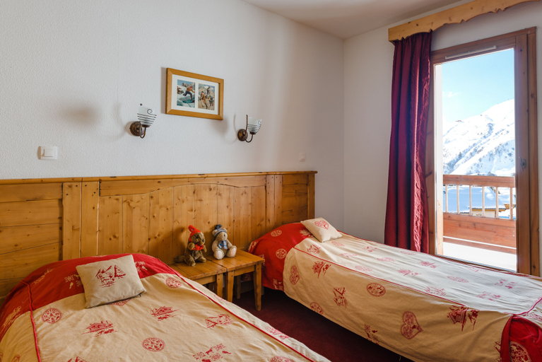 Bedroom 3, Résidence Lagrange Vacances L'Ecrin des Sybelles, Savoie