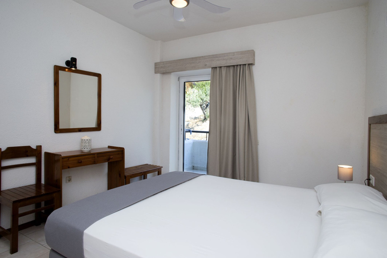 Bedroom 3, Spathies Apartments, Central Macedonia