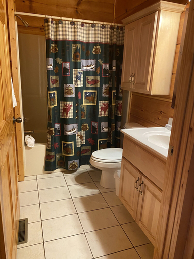 Bathroom 3, Grandview Experience Lodge, Van Buren