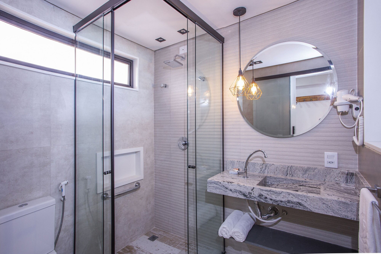 Bathroom 4, HOTEL VILLAGE ENSEADA, Ubatuba