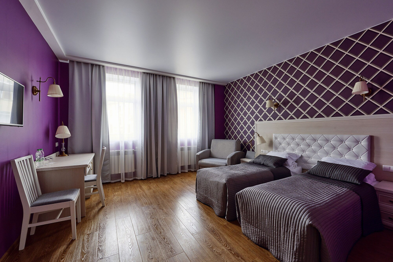 Bedroom 2, Hotel Lampa, Vysokogorskiy rayon
