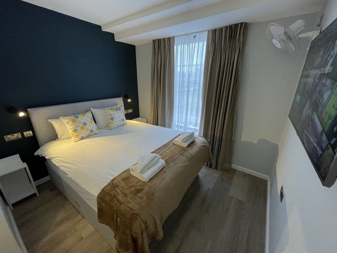 Bedroom 3, Smart Hyde Park View - Hostel, London