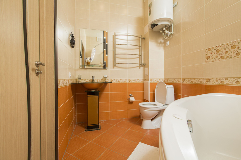 Bathroom 3, Apartments on Belinskogo 15 - apt 115, Nizhniy Novgorod gorsovet