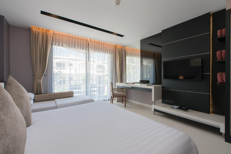 Bedroom 3, Patong Beachfront Studio 2 Mins Walk To Whitebeach, Pulau Phuket