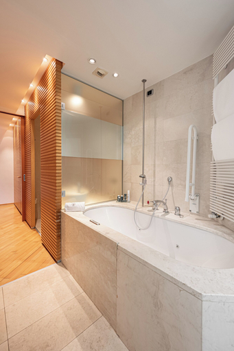Bathroom 4, Grand Hotel Terme di Comano, Trento