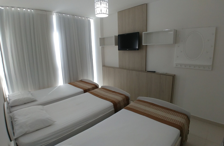 Bedroom 3, Conforto p/ 7 Hóspedes: Ar, Piscina e Praia, Barra de São Miguel