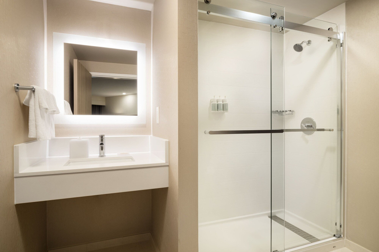 Bathroom 3, SpringHill Suites by Marriott Fort Worth University, Fort Worth