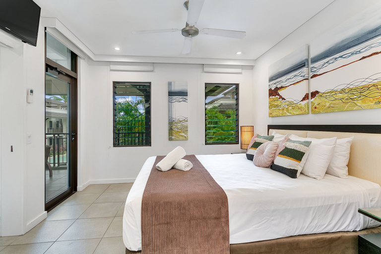 Bedroom 3, Seascape Holidays at Seascape Temple, Douglas