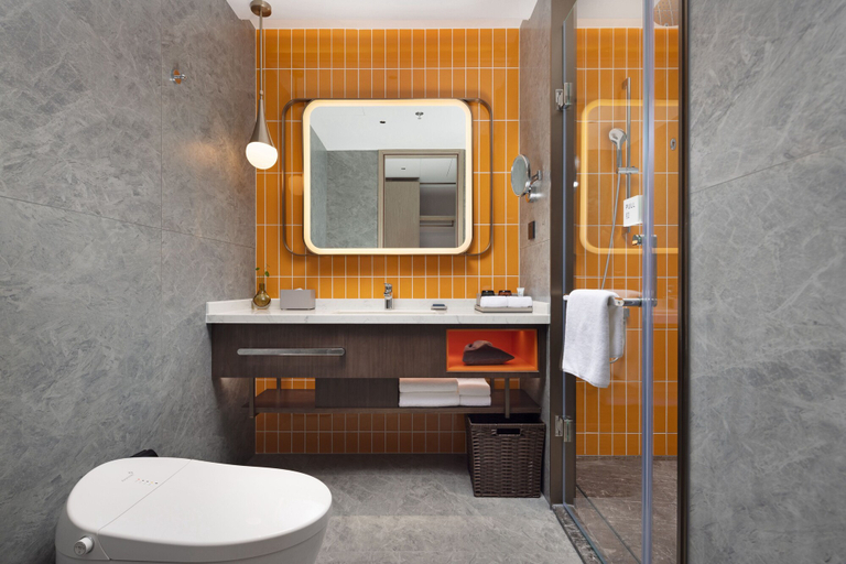 Bathroom 3, Home2 Suites by Hilton Guiyang Airport, Guiyang