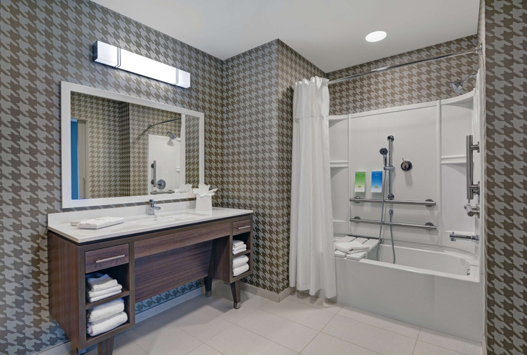 Bathroom 4, Home2 Suites by Hilton Fort Myers Colonial Blvd, Lee