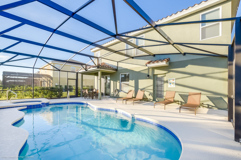 Sport & Beauty 5, 6 Bed 4 Ba Villa with Pool & Spa, Polk
