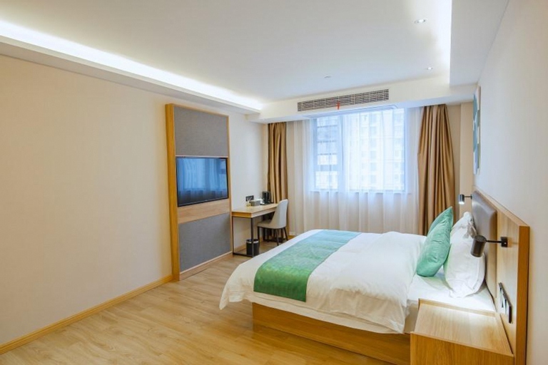 Bedroom 3, GreenTree Inn Express Chuzhou Wanda Plaza Qingliu Zhong Road, Chuzhou