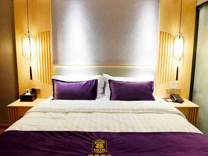 Bedroom 2, Super 8 Hotel Sanming Sanyuanchengguan Furong Road, Sanming