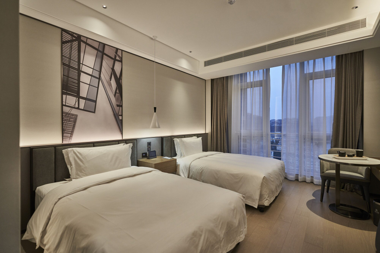 Bedroom 3, Qing Dao bu ke bu zhu hotel, Qingdao