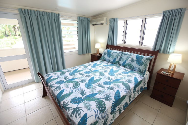 Bedroom 3, Coral Sands Apartments, Rorotonga