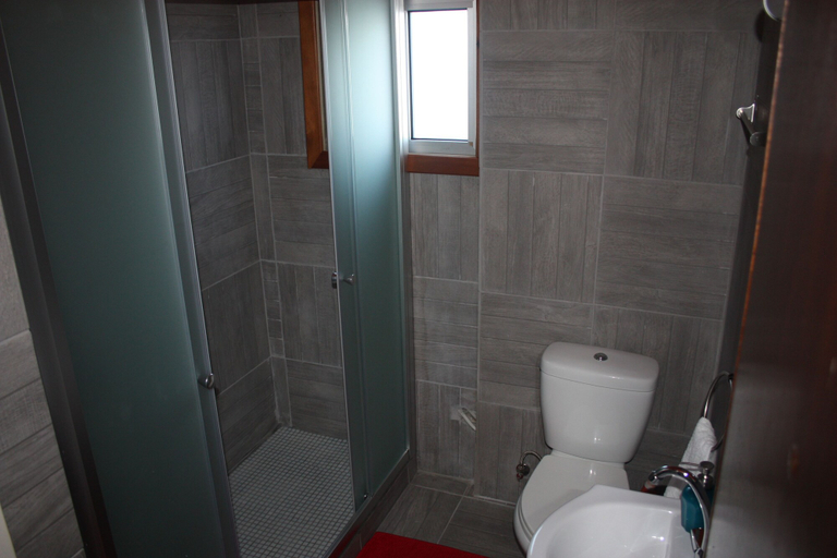 Bathroom, Panoramic Blue