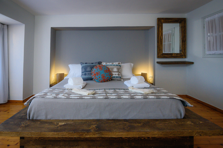 Bedroom 5, Lydia Lithos Houses, North Aegean