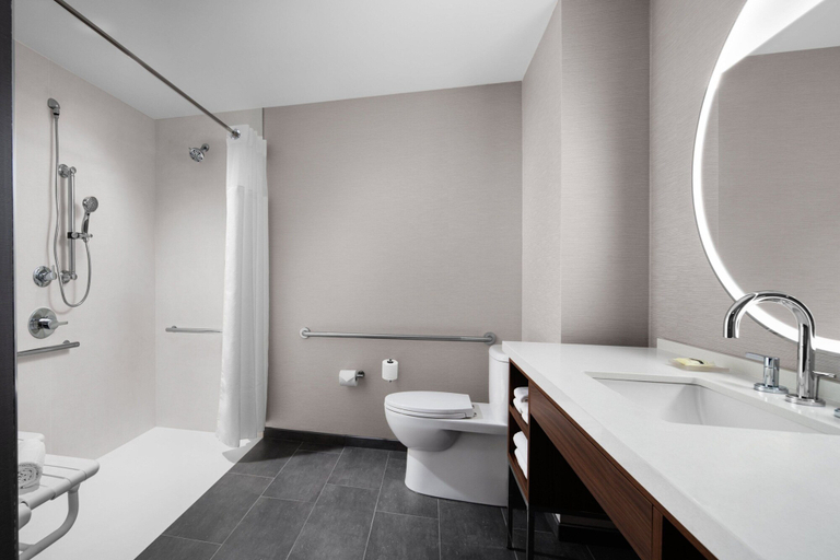 Bathroom 4, Courtyard By Marriott Calgary Downtown, Division No. 6