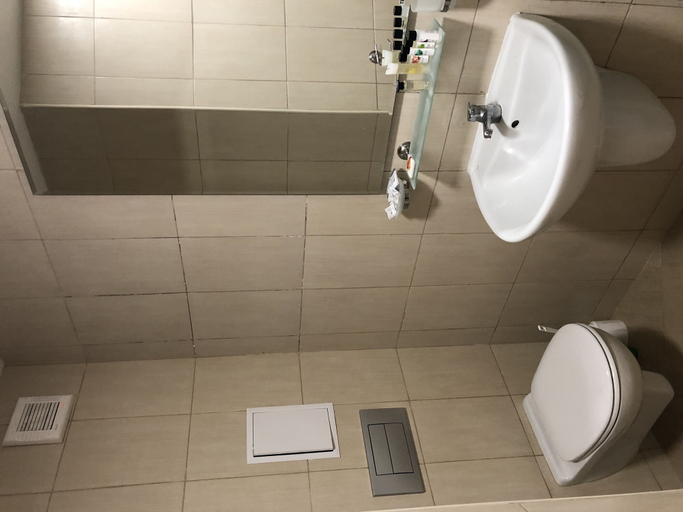 Bathroom, Flower Street Luxury Studios in Palm Residence, Nesebar