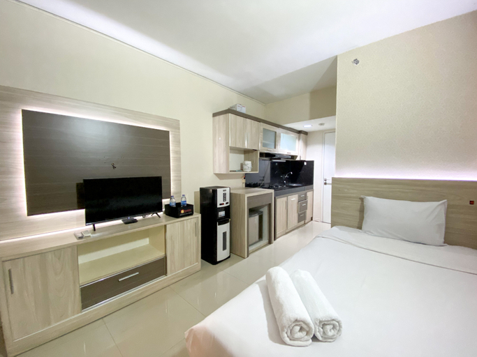 Bedroom 3, Comfortable Studio Apartment for 1 Pax Grand Sentraland Karawang By Travelio, Karawang
