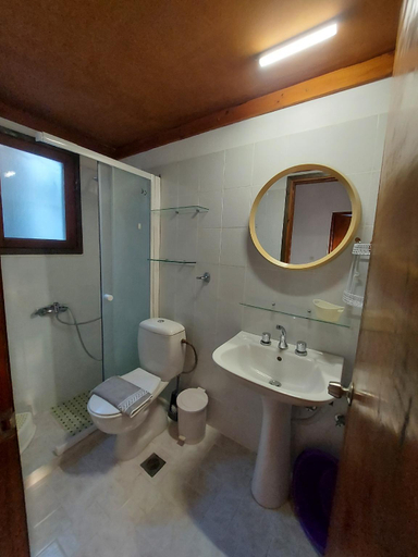 Bathroom 3, Beautiful house located on a hill, with a spectacular sea view, North Aegean