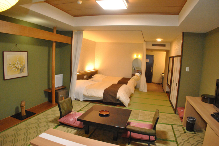 Bedroom 3, Hotel Abashirikoso, Abashiri