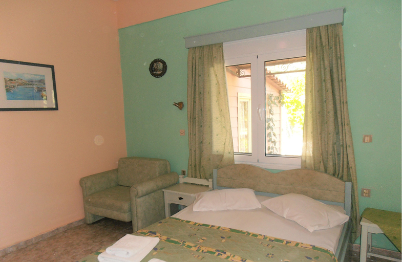 Bedroom 3, Kipos Studios, North Aegean