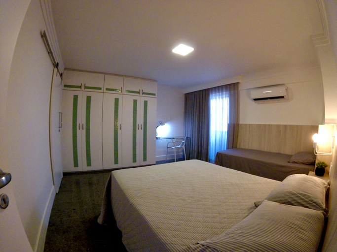 Bedroom 3, Cobertura vista mar com deck privativo, Fortaleza