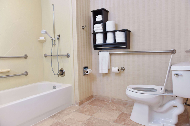 Bathroom 4, Hampton Inn & Suites Alexandria, Rapides