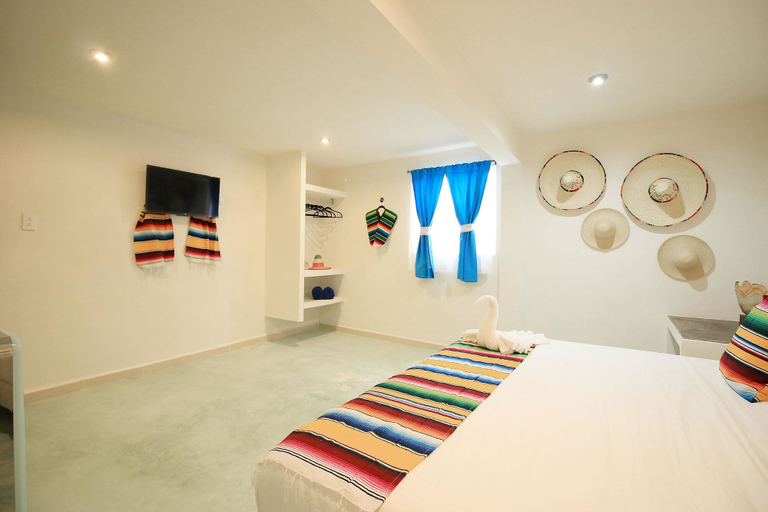 Bedroom 3, Tres Mentiras Boutique Hotel Jalisco, Isla Mujeres