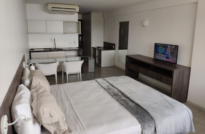 Bedroom, Flat Vista Mar R627, Maceió (capital)