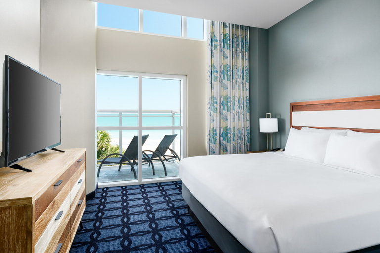 Bedroom 4, Homewood Suites by Hilton Myrtle Beach Oceanfront, Horry