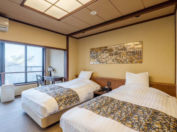 Bedroom 4, Kishigon Ryokan, Shibukawa
