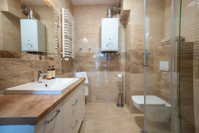 Bathroom 4, RentPlanet - Apartamenty Dworcowa, Jelenia Góra
