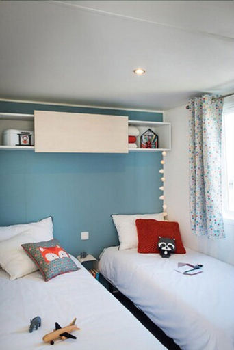 Bedroom 3, Camping Les Sables Blancs, Finistère