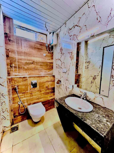 Bathroom 4, Hotel Lake View Airport Zone, Ranga Reddy