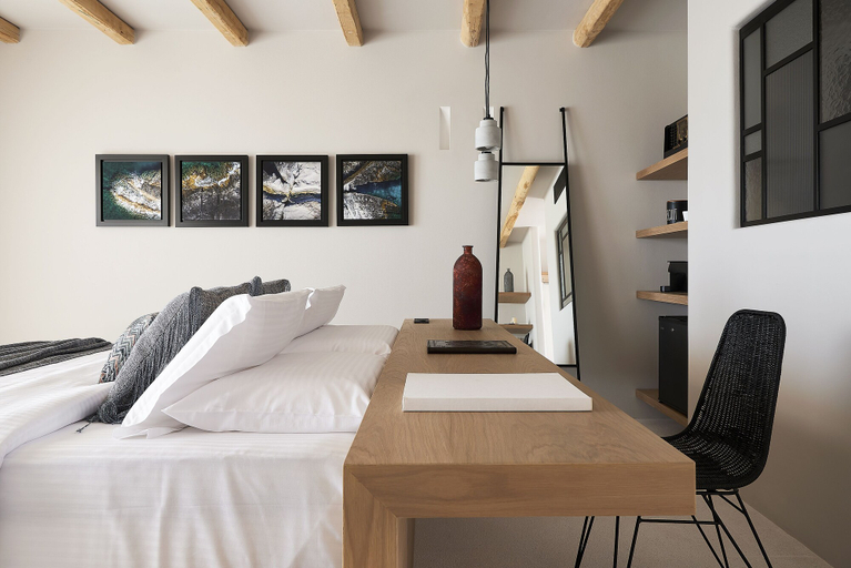 Bedroom 5, Cave Suites, South Aegean