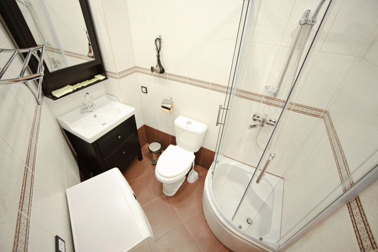 Bathroom 3, Apart-hotel Sunrise, Vladivostok gorsovet