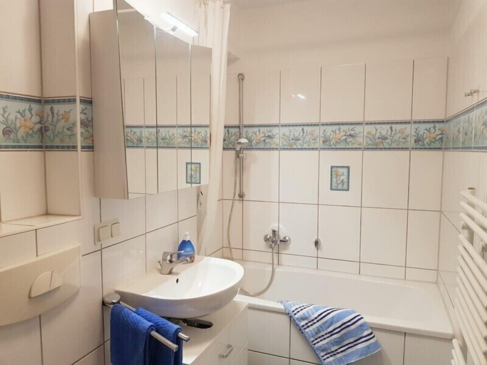 Bathroom, Wohnung Ostseeblick, Vorpommern-Greifswald