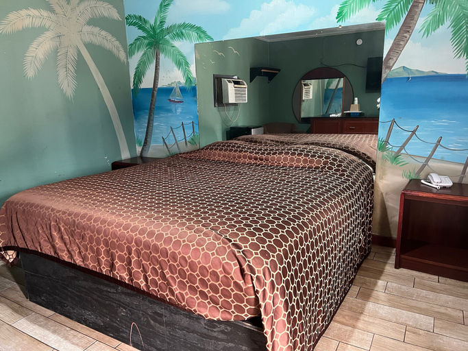 Bedroom, Orbit Inn - Houston Homestead/Tidwell, Houston