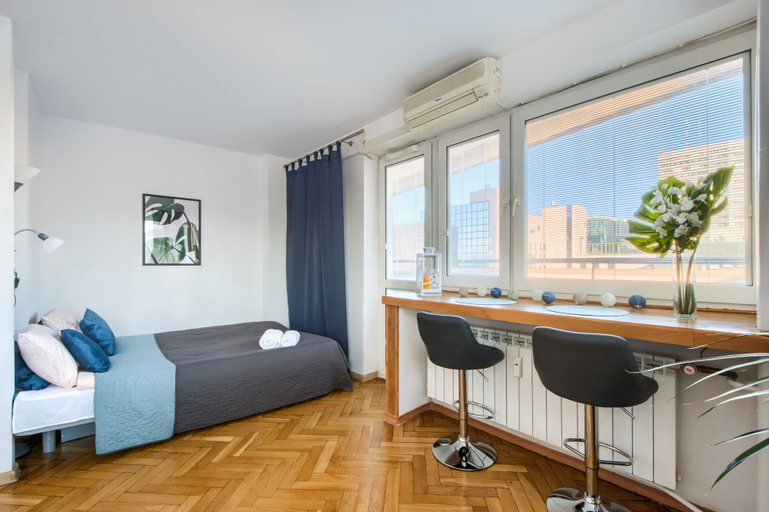 Bedroom 3, Zgoda 13 Apartment, Warsaw