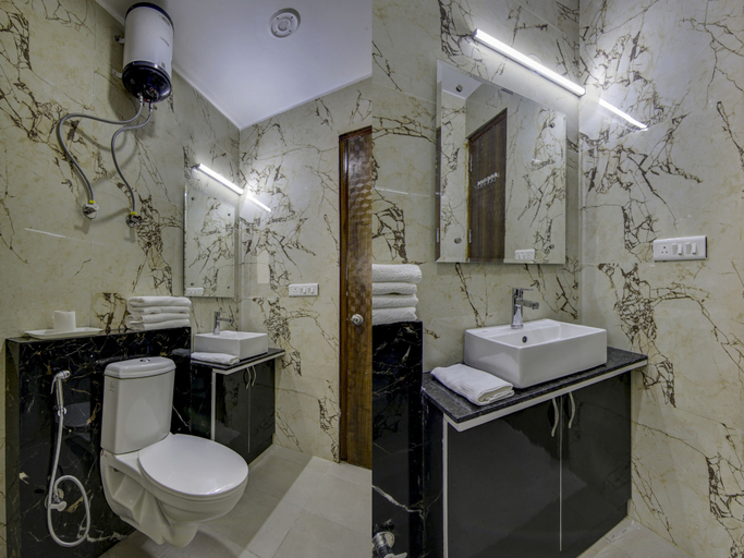 Bathroom 3, Treebo Sai Village, Manesar, Gurgaon