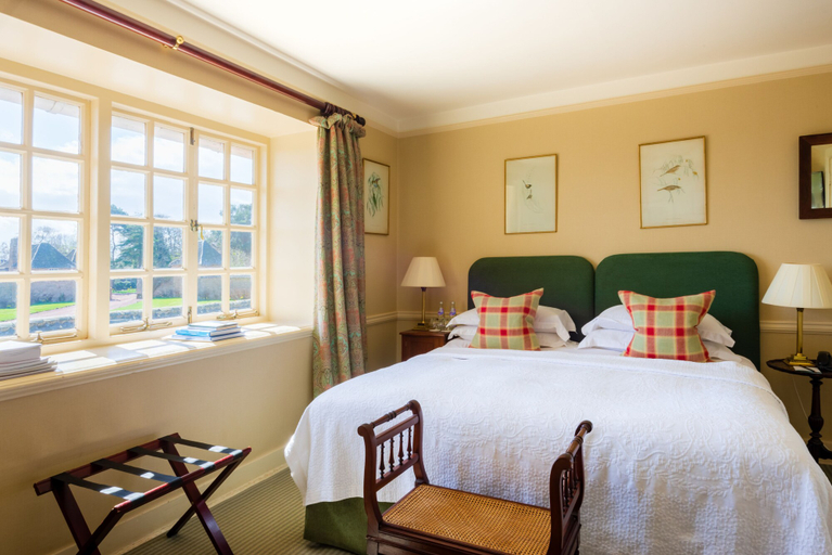 Bedroom 2, Greywalls Hotel and Chez Roux, East Lothian