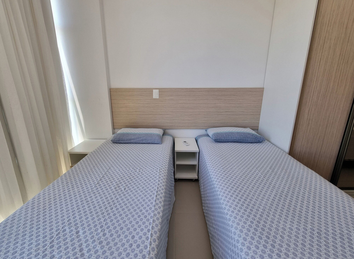 Bedroom 2, Lindo Apartamento com Varanda e Vista Mar, Barra de São Miguel