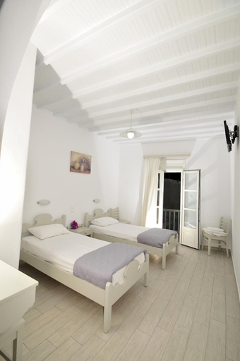Bedroom 3, Dimitra Pension, South Aegean