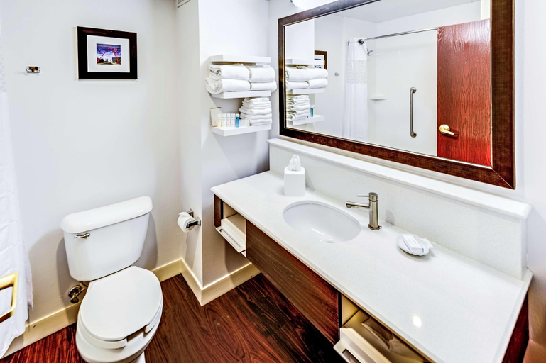 Bathroom 5, Hampton Inn Columbus I-70E Hamilton Rd., Franklin