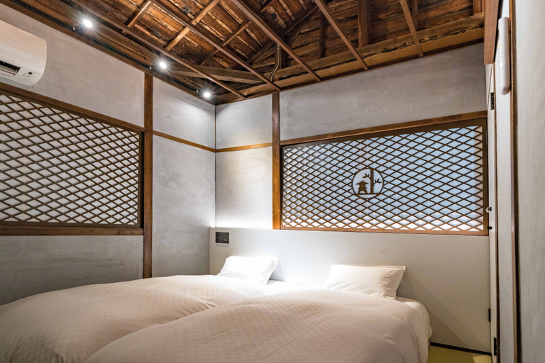 Bedroom 3, KONJAKUSO Osaka Bentencho "HIKARIYUYA" Projection Mapping SPA, Osaka